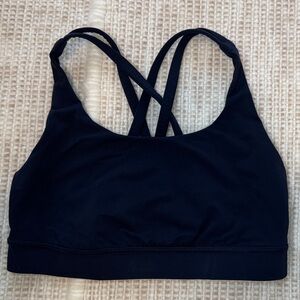 Lululemon Energy Bra Navy Blue Size 4